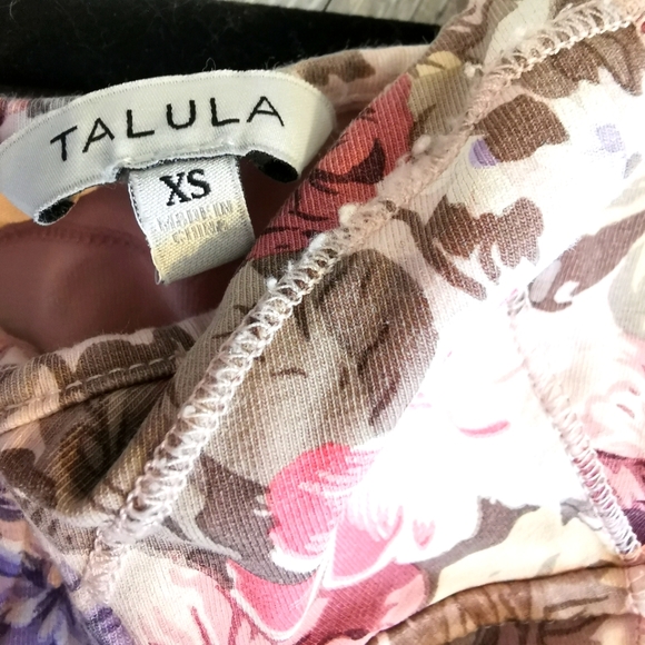 Talula floral print tank top XS - Picture 8 of 8